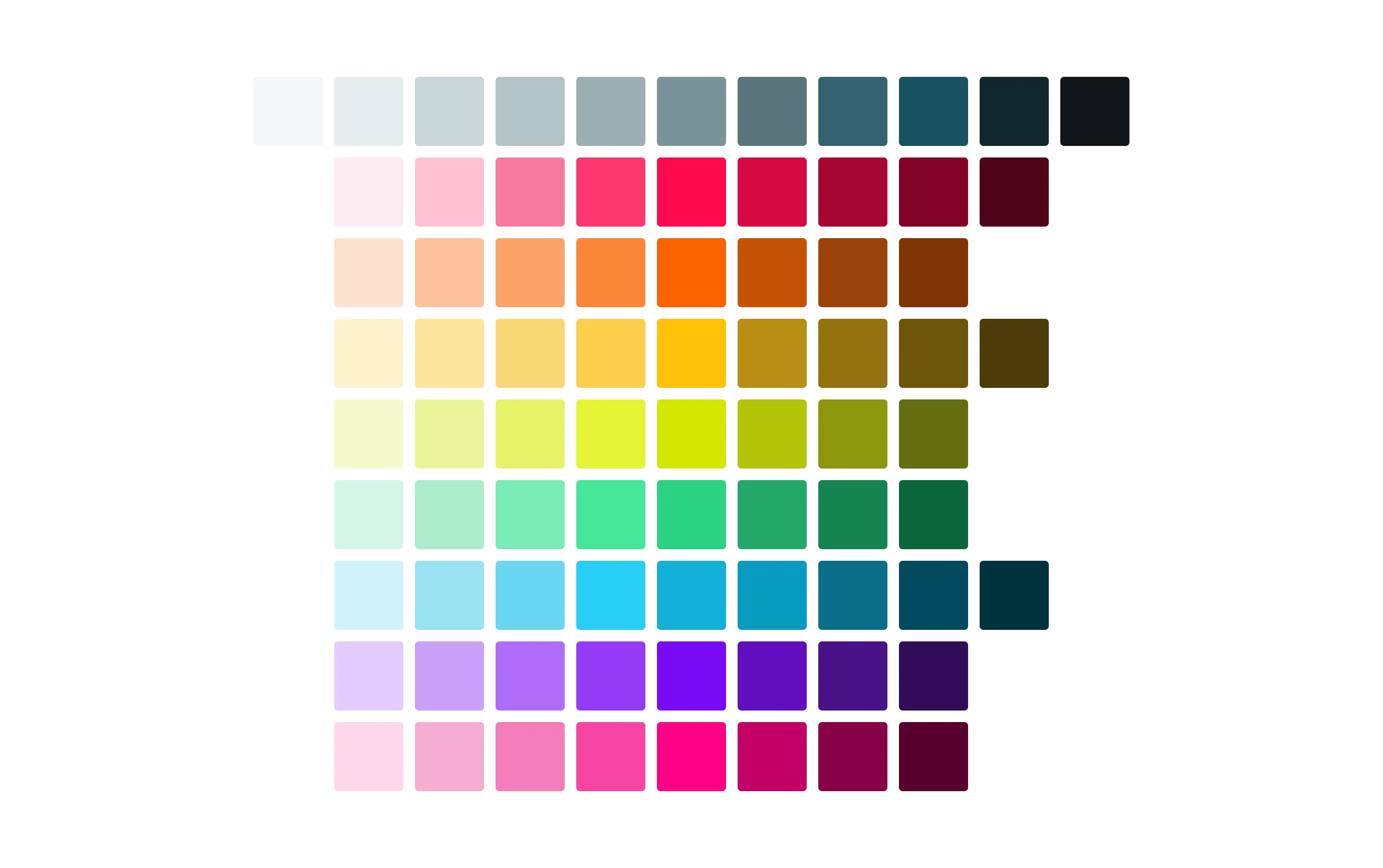 Cana Color Palette adapted for broader accessibility control and proper light and dark mode support